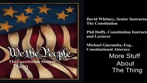 We The People | More Stuff About the Thing