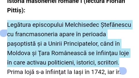 MASONUL MELCHISEDEC STEFANESCU.Ereticul Ecumenist Simonist Ioachim il POMENESTE si il VREA CANONIZAT