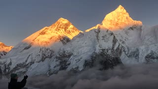 Best sunset view of Mount Everest