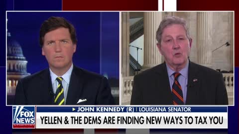 Sen. John Kennedy on the Democrats' plans to find new ways to tax people