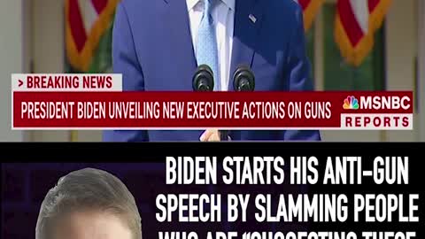 BIDEN: THERE ARE PHONY ARGUMENTS SUGGESTING THESE ARE 2ND AMENDMENT RIGHTS AT STAKE