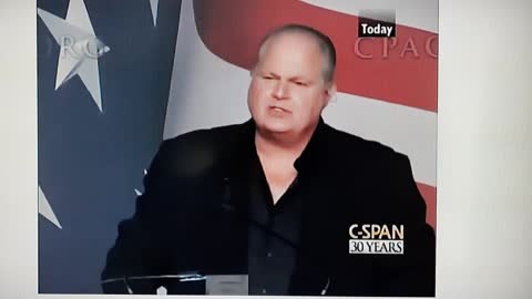 Rush Limbaugh joke at CPAC