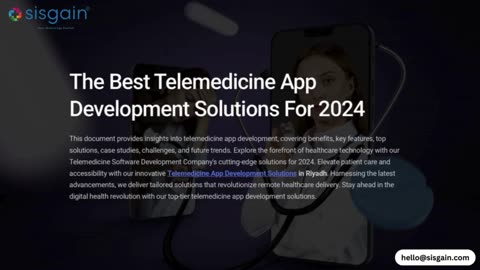 The Best Telemedicine App Development Solutions For 2024