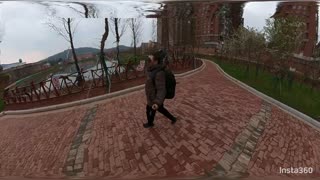 Stop Motion Walk 2 shot with Insta360 One X2 camera