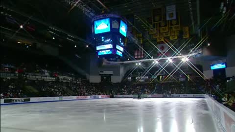 2011-2012 ISU Four Continents Ladies Victory Ceremony