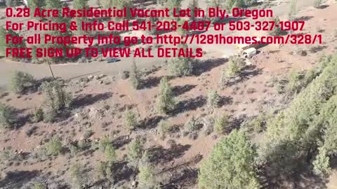0.28 Acre Residential Vacant Lot in Bly, Oregon