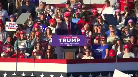 WATCH: Trump Slams "Total Moron" Brandon At NJ Rally As “Worst President Ever”