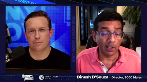 Dinesh D'Souza joins Benny Johnson to explain how data was collected for his film "2000 Mules"