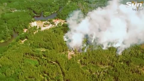 Ukrainian troops destroy entire Russian artillery division hiding in the woods