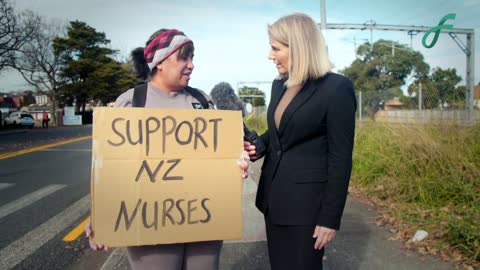 Nurses For Freedom NZ Protest - Shannon