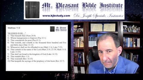 Mt. Pleasant Bible Institute (08/14/23)- Matthew 11:6-12