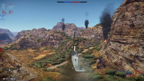 War Thunder: BF109 E-1 dogfights.