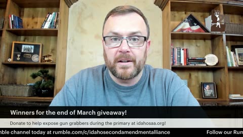 Winners for the end of March giveaways!