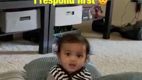 Little Dino Cute Baby | Respond to Mom Before Alexa