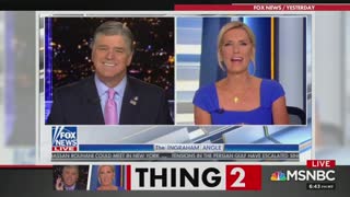 Chris Hayes bashes Sean Hannity and Laura Ingraham