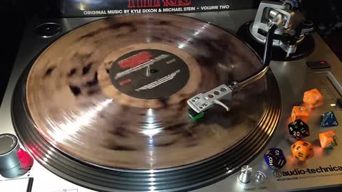 Stranger Things Vol. 2 - Breaking and Entering - [HQ Rip] Salt & Pepper Clear Smoke Vinyl LP