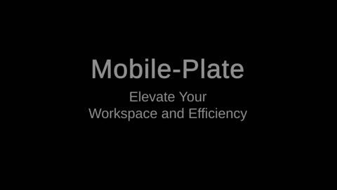 Mobile-Plate: A table that moves with you