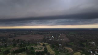 SOUTHERN INDIANA STORM HYPER LAPSE VIDEO | DJI MAVIC AIR 2 TIME LAPSE