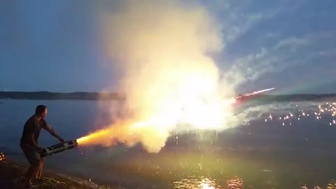 Roman Candle minigun