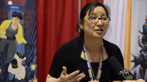 60 second video clip of an interview we did with comic book writer Amy Chu
