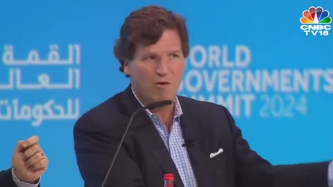 Tucker Carlson goes into the lion's den at World Government Summit, SLAYS it