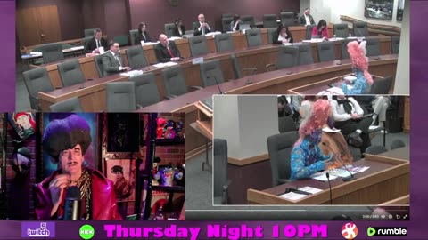 Freaky Looking Tranny Testifies at State Legislature