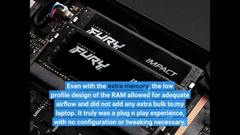 Kingston FURY Impact 32GB (2x16GB) 3200MT/s #DDR4 CL20-Overview