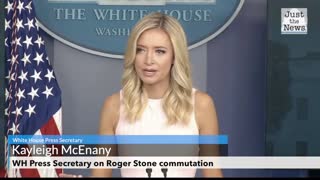 WH Press Secretary on Roger Stone commutation