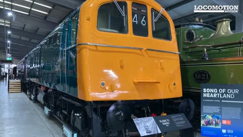Locomotion Museum, Sheldon | Diesel, Electric & Steam Locomotives & Trains | Railway scenes film