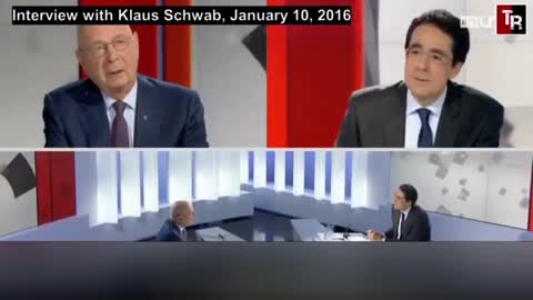 Projev Klause Schwaba na Světového ekonomickém fóru v lednu 2016 o nedobrovolném čipování lidstva