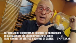 [Video] Adiós Jota Mario Valencia, el presentador de Colombia