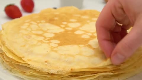 Easy Homemade French Crepes