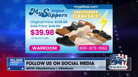 Get WarRoom Posse Specials By Using Promo Code WARROOM At mypillow.com/warroom