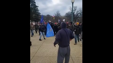 Moving the gates aside - Capitol Building, Jan 6, 2021