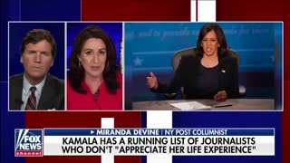 Tucker: Kamala Harris Has an "Enemies" List of Press Members