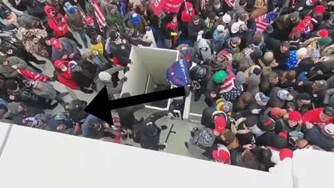 New footage - Antifa Led the "Coup" of the Capitol Building