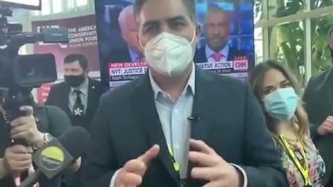 Jim Acosta of cnn fake news gets schooled and gets angry