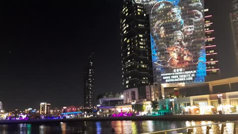 #Dubai Festival City//Fountain Laser