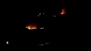 Video: Incendio cerca de Panachi generó angustia