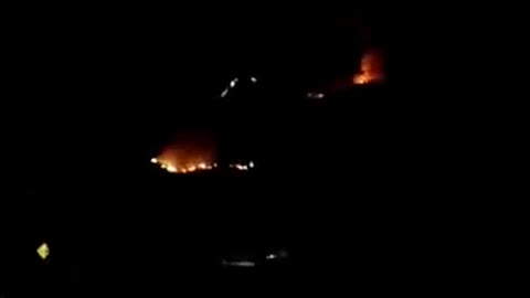 Video: Incendio cerca de Panachi generó angustia
