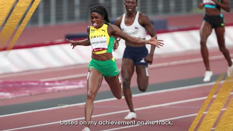 Elaine Thompson-Herah won the Sportswoman of the Year award at the Laureus World Sports Awards