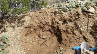 Mining Copper Ore in Mojave Desert, California