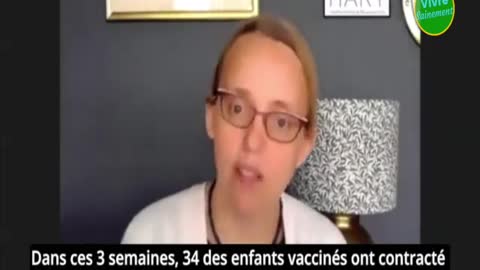 Dr. Clare Craig: "Pfizer a ignoré 97% des infections Covid durant l'essai clinique sur les enfants."