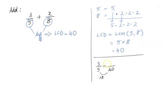 Math80_MAlbert_4.5_Add and subtract fractions with different denominators