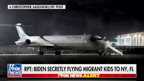 REPORT: Biden Admin Flying Illegal Migrants to FL and NY in Dead of Night