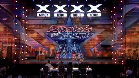 The Savitsky Cats: Super Trained Cats Perform Exciting Routine - America's Got Talent