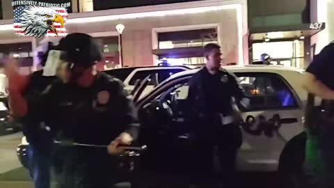 Pro-Baby Killers Clash with LAPD Officers