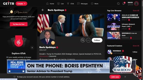 Boris Epshteyn: "President Trump Did Nothing Wrong In The New York AG Witch Hunt"