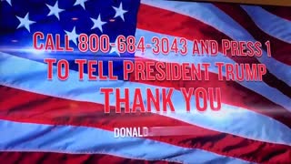 New Trump 2020 ad asks viewers to call in and say thanks to POTUS