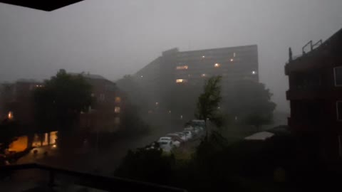 Netherlands Rain Storm